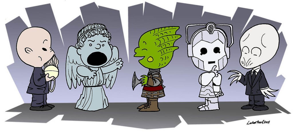 It's the Great Dalek, Charlie Brown
