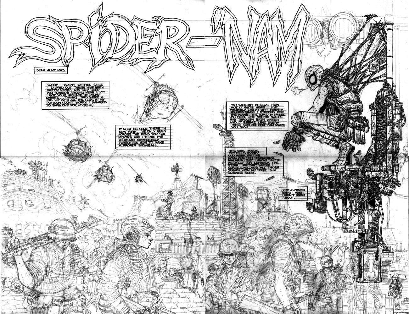 What if Spider-Man fought in Vietnam?