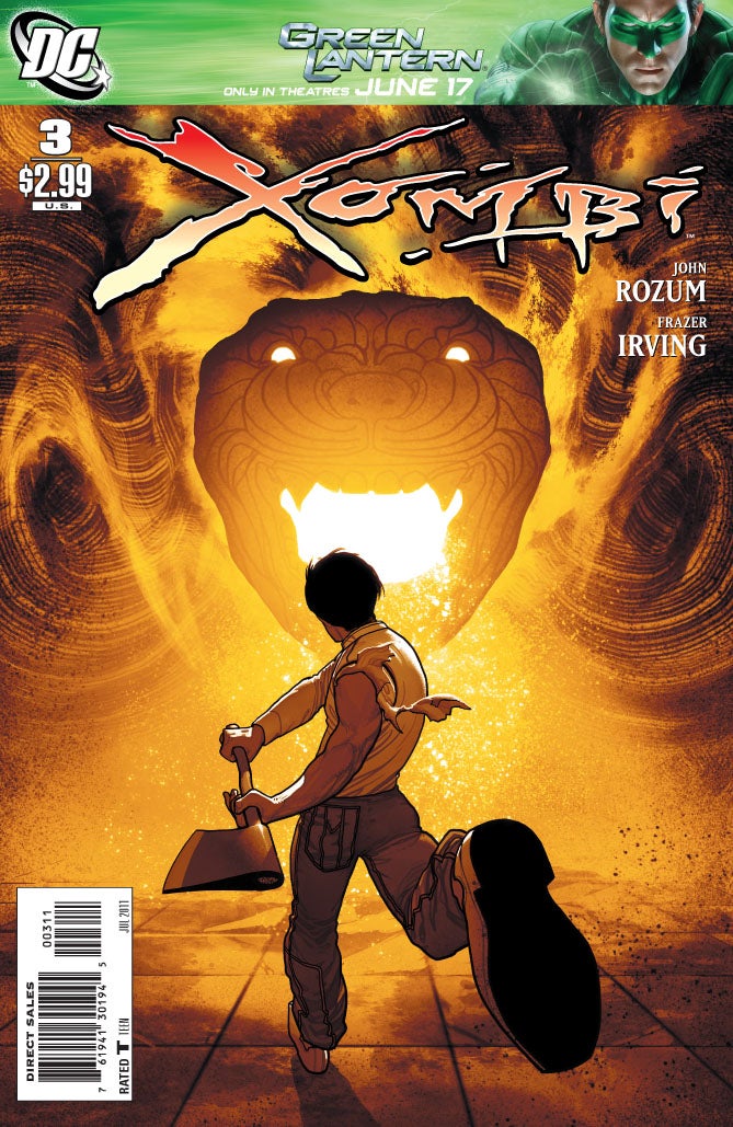 In DC Comics' Xombi, a nanotech-infused immortal fights the wrath of God...with an ax