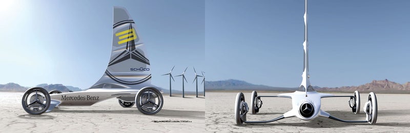 Mercedes Formula Zero Envisions Eco-Friendly Green Racing in 2025