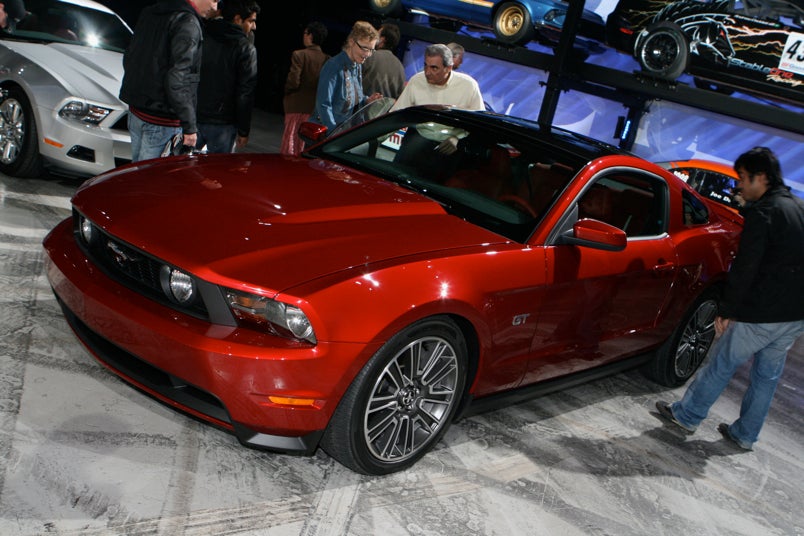 2010 Ford Mustang Unveiled, Live!
