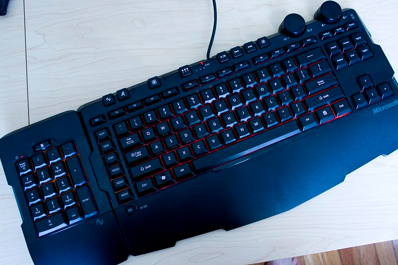 microsoft sidewinder x6 wired gaming keyboard