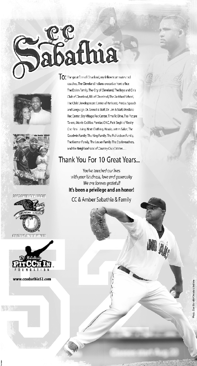 CC Sabathia Supports Print Media