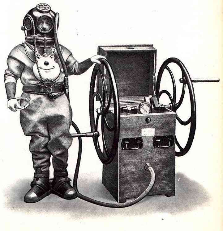 The Strange and Wonderful History of Diving Suits, From 1715 to Today