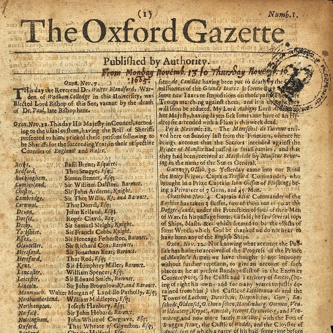 The World's Oldest Newspapers Still Being Published Today