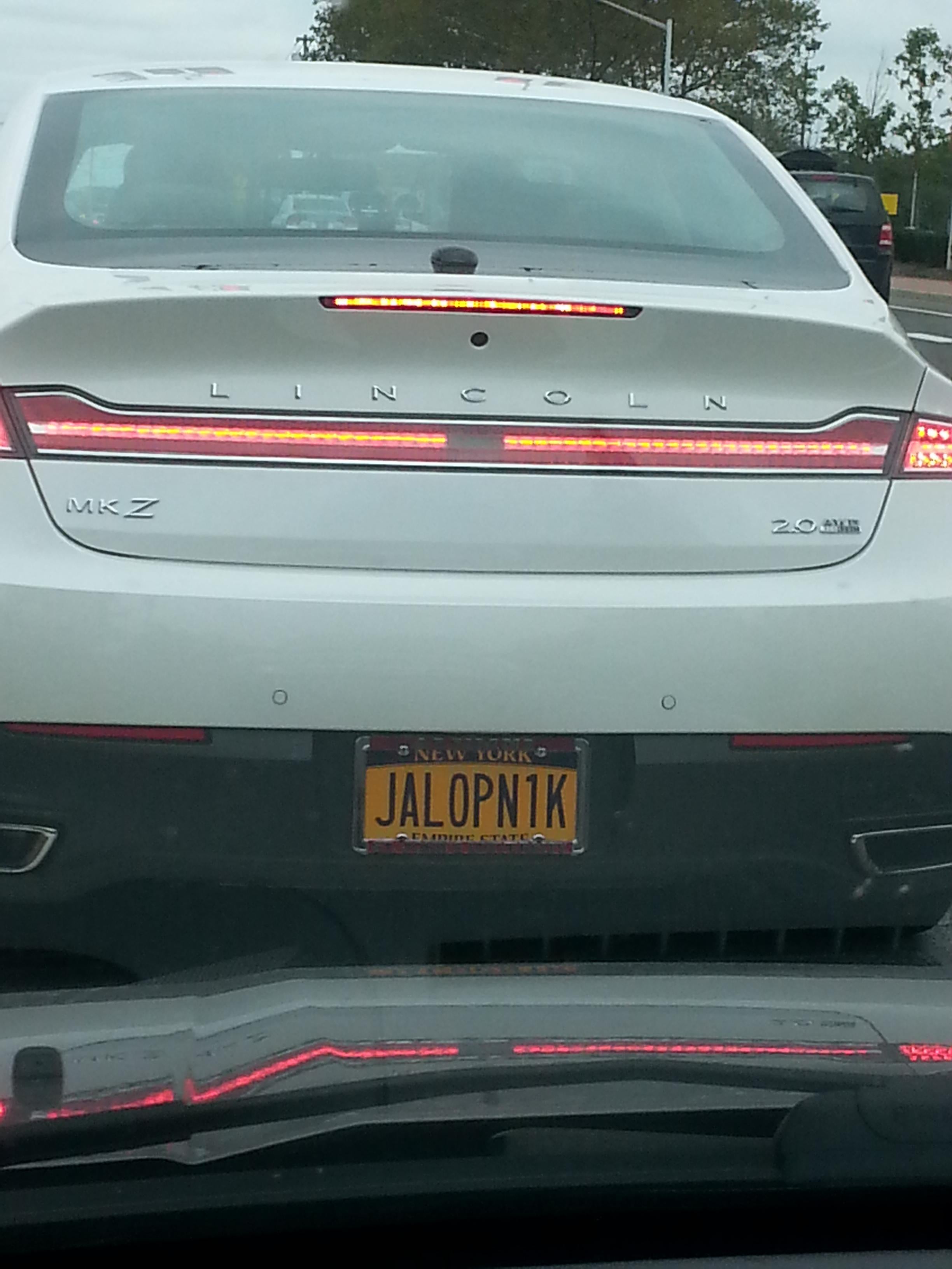 Will the owner of this MKZ please stand up?
