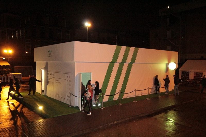 London's Giant Shoebox Is Actually An Adidas Pop-Up Shop