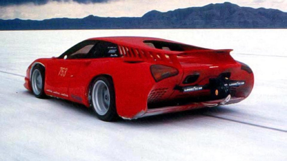 This Bizarre Ferrari Was Designed To Smash A 269 MPH Nazi Speed Record