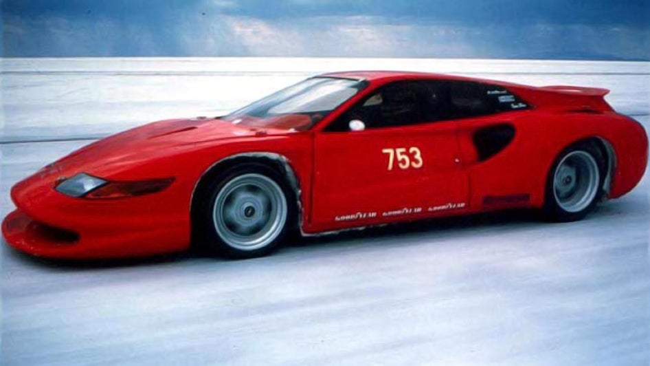 This Bizarre Ferrari Was Designed To Smash A 269 MPH Nazi Speed Record