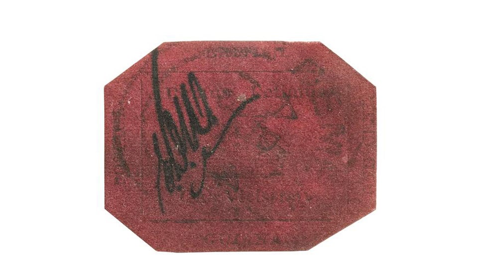 Why This Red Smudge Is the Most Valuable Stamp in the World