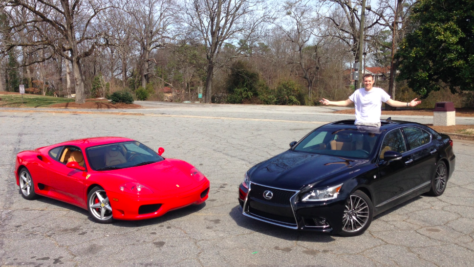 Would You Rather: Used Ferrari 360 Or New Lexus LS460?