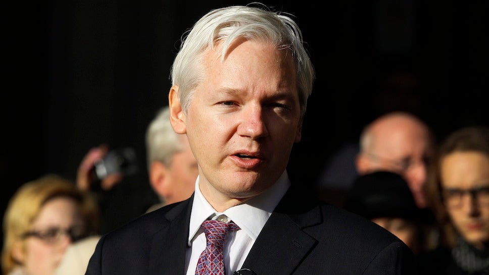 Julian Assange Likens Security Reporters to Refugees in SXSW Interview