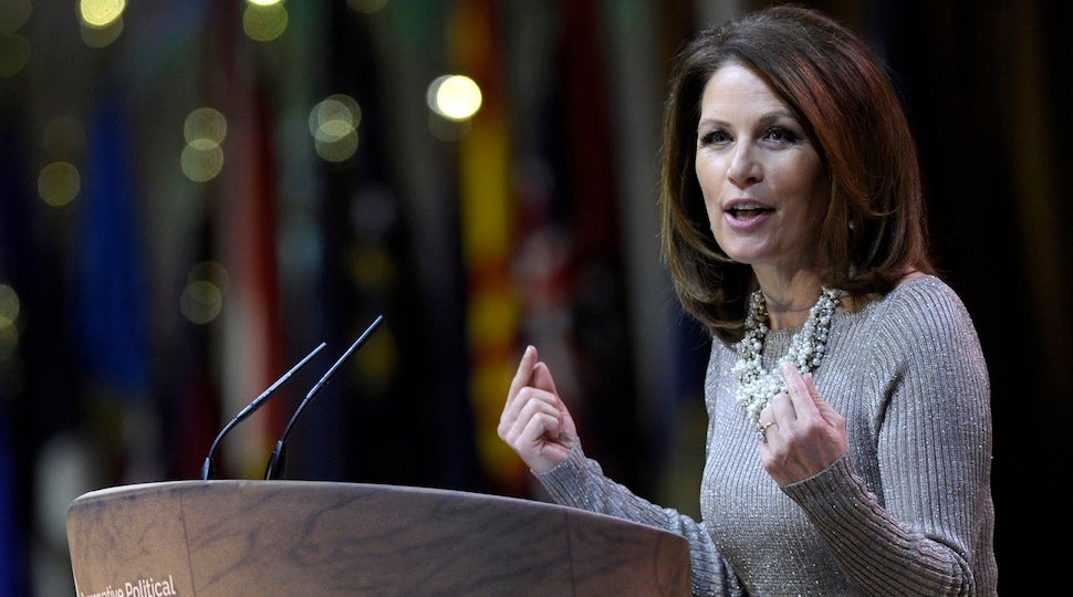 Michele Bachmann Slanders Hillary Clinton on International Women&#39;s Day