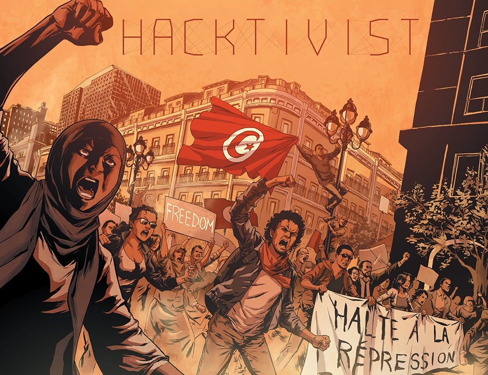 What if Facebook was used for good? Read the first issue of Hacktivist!