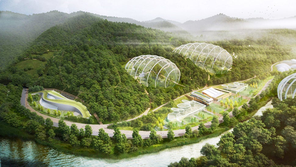 South Korea Is Building a Series of Biodomes for Endangered Species