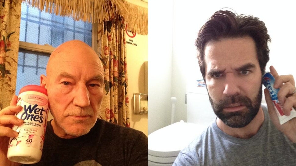 Rob Delaney and Patrick Stewart Join an Important Conference Call