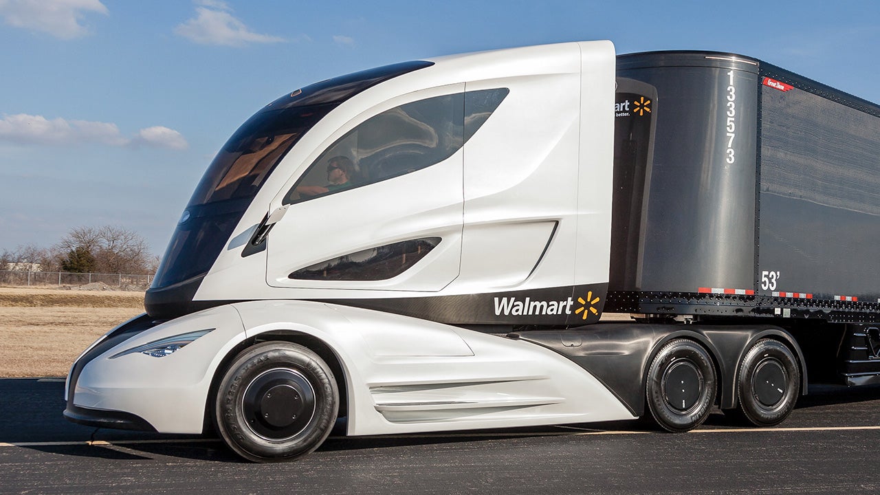 This Futuristic Truck Was Actually Designed By Walmart