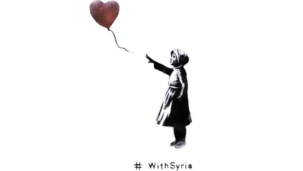 Banksy, Idris Elba to Launch #WithSyria on 3rd Anniversary of Conflict