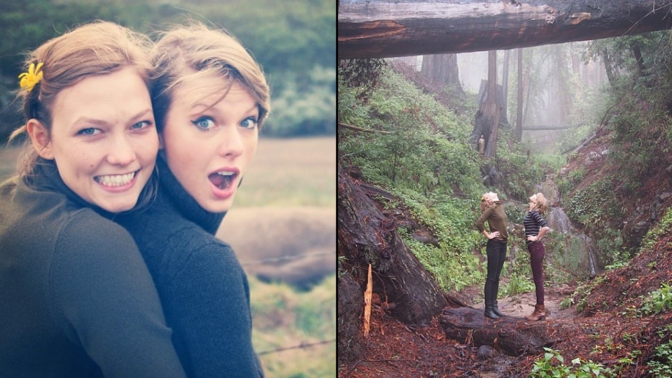 Taylor Swift &amp; Karlie Kloss Lovingly Instagrammed Their BFF Road Trip