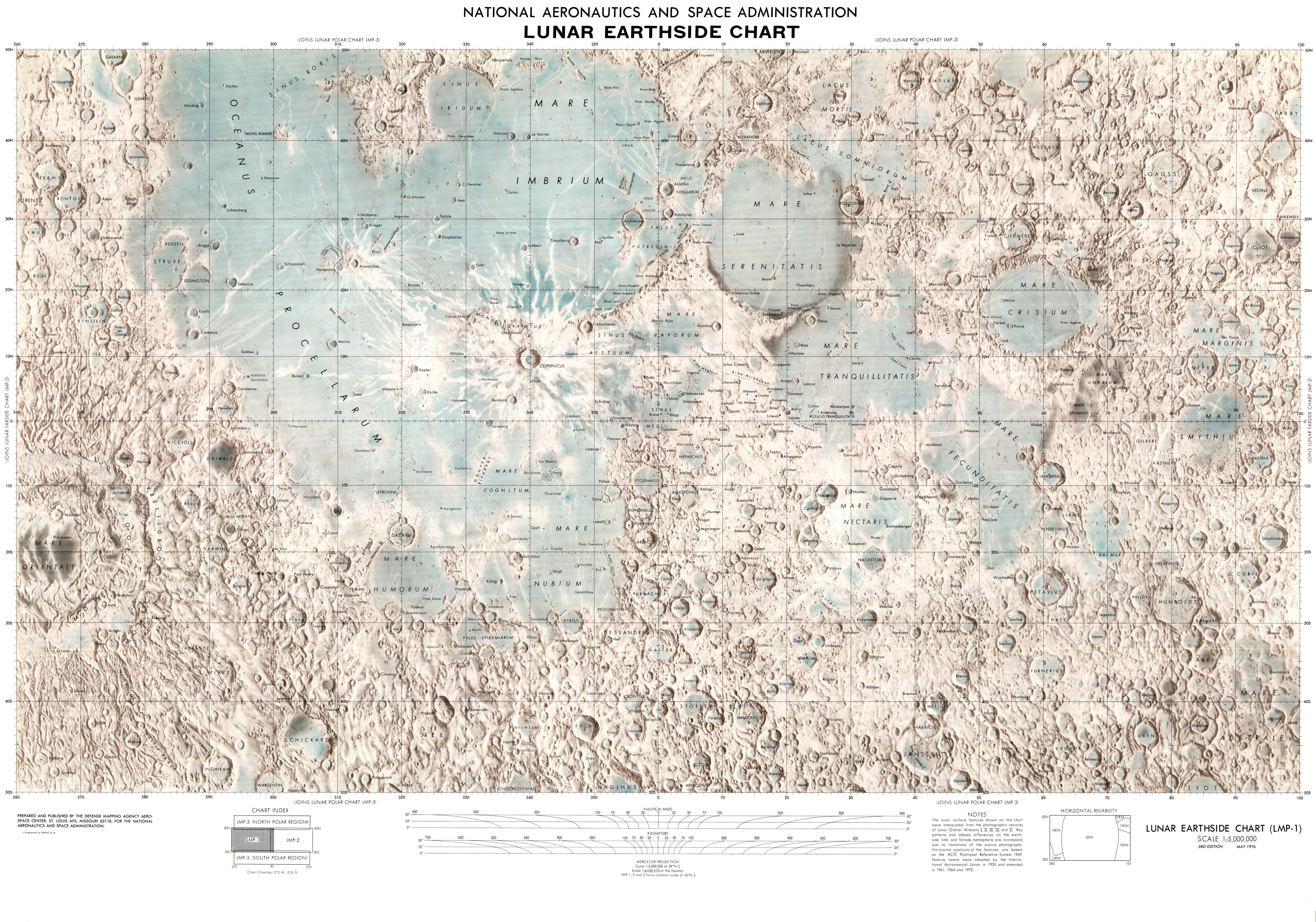 Lose Yourself in these Stunning Lunar Maps