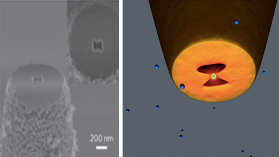 World&#39;s Tiniest Tweezers Grab Nanoparticles Using Nothing But Light