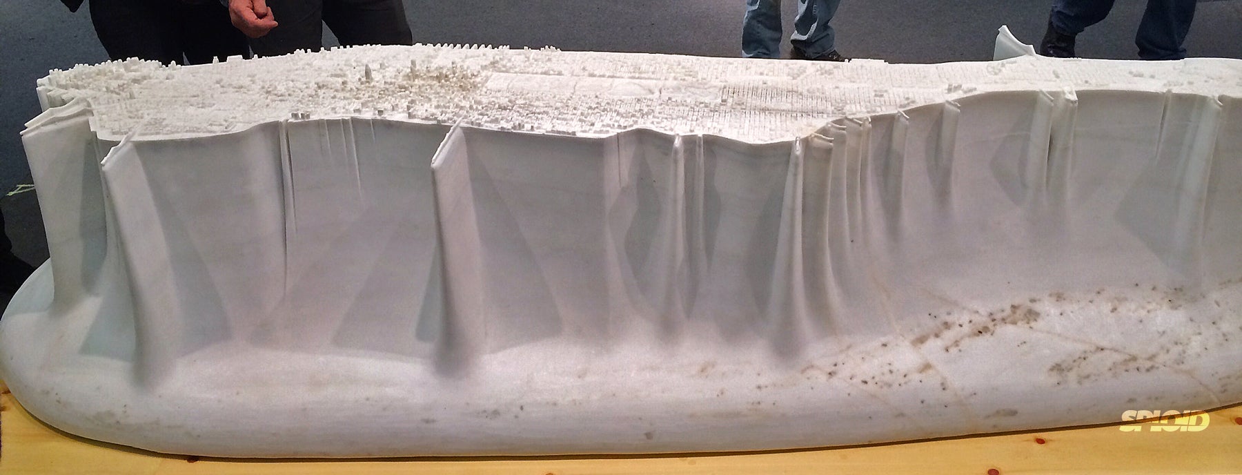 This 9-foot-long Manhattan model carved in marble is so damn awesome