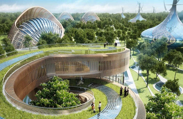 These Futuristic Villas Would Produce More Energy Than They Consume