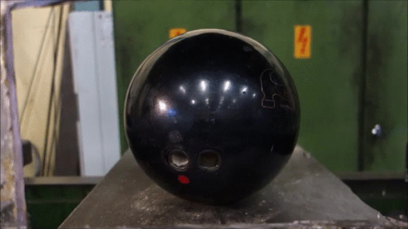 bowling clips hydraulic-press hydraulic-press-channel video