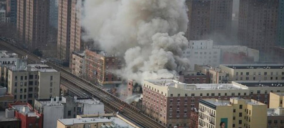 Is There a Drone Flying Around the Harlem Building Collapse? (Updated)