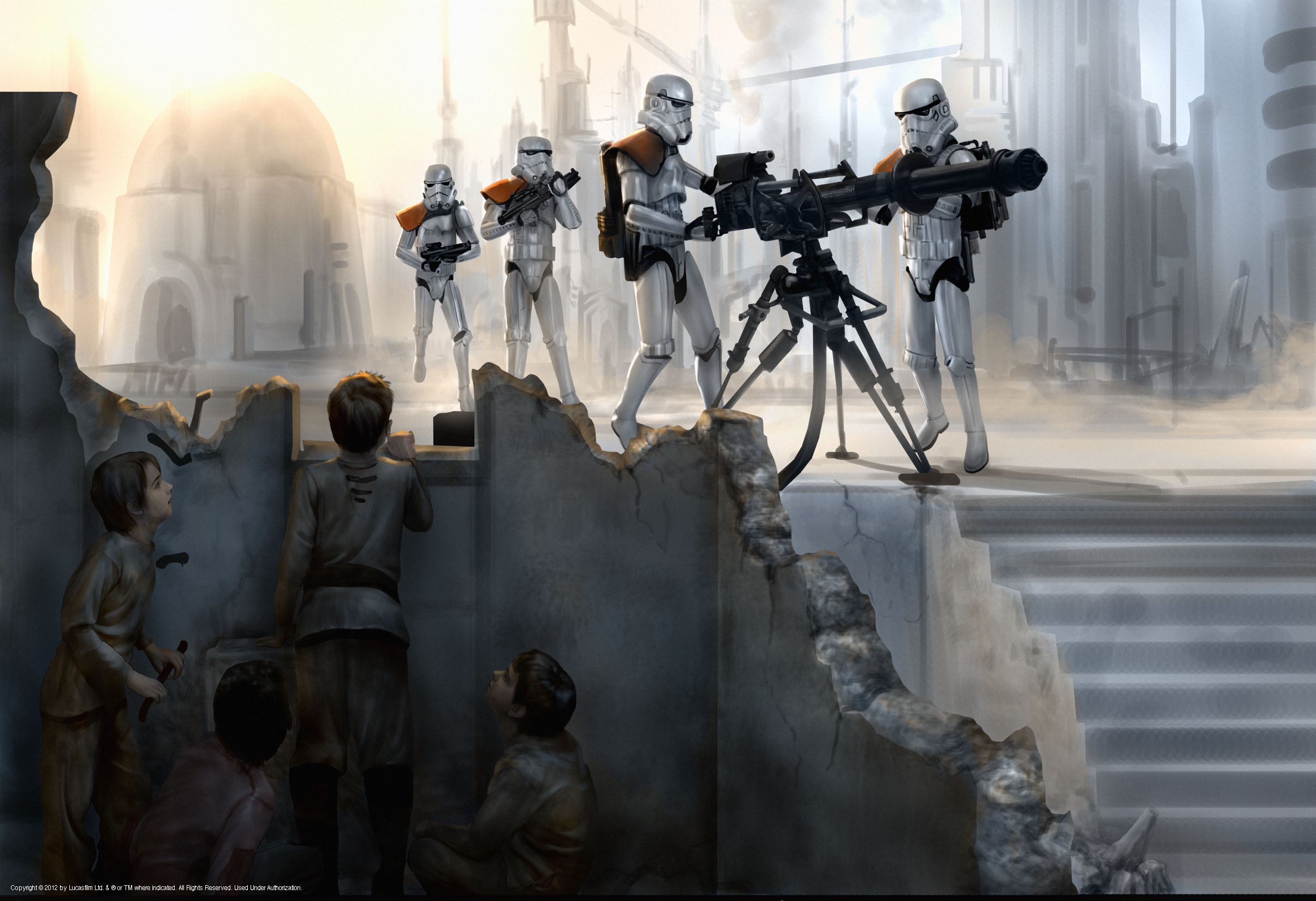 Breathtaking Art that Puts the "Wars" in Star Wars