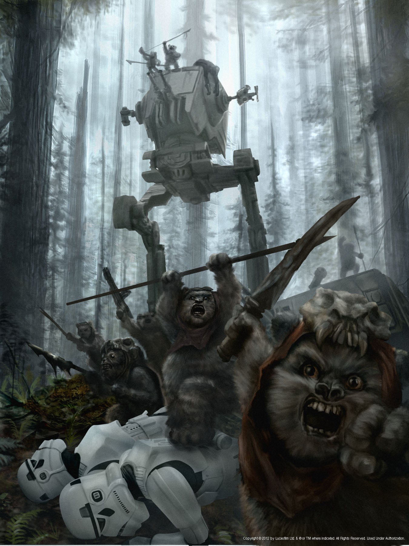 Breathtaking Art that Puts the "Wars" in Star Wars