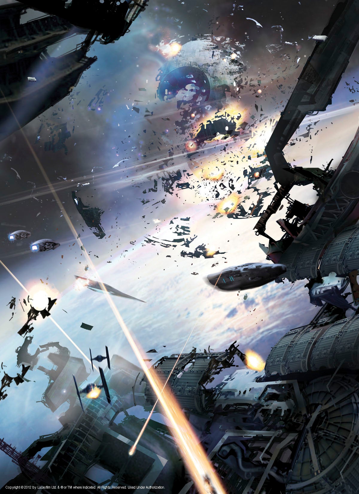 Breathtaking Art that Puts the "Wars" in Star Wars
