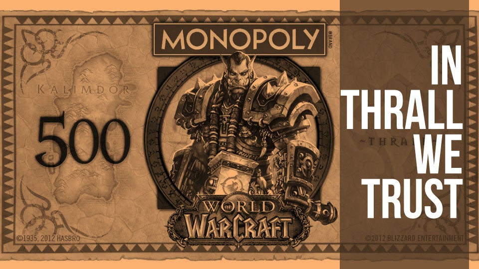 World of Warcraft Monopoly Puts a Fresh Face on Fake Currency