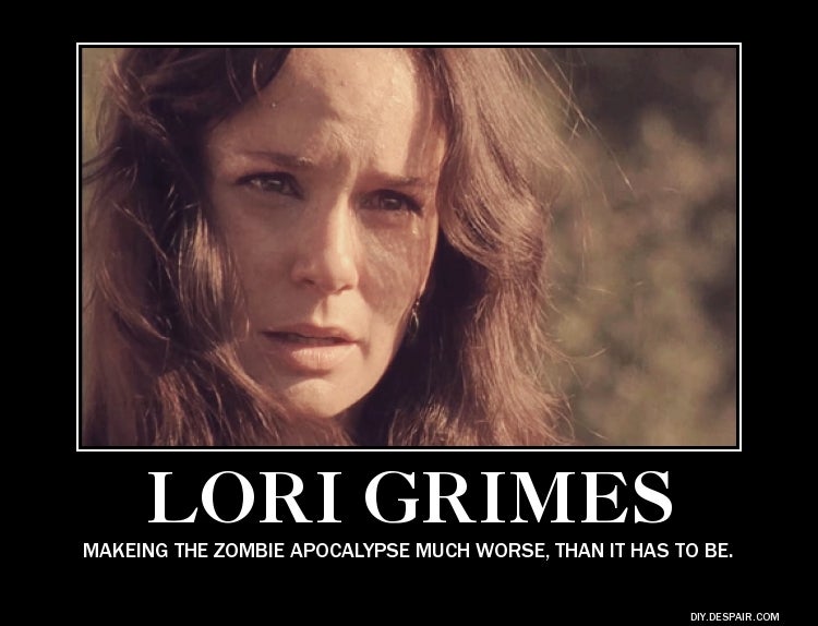 In the most biting Walking Dead memes, everybody hates Lori!