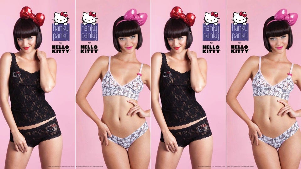 Hello Kitty Says "Hello" to Lingerie