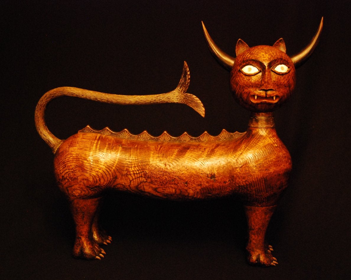Get the hell out of my room, mythological cats!