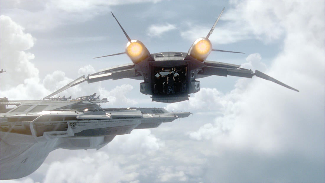 43 Avengers stills explode with lasers, jets, and latex