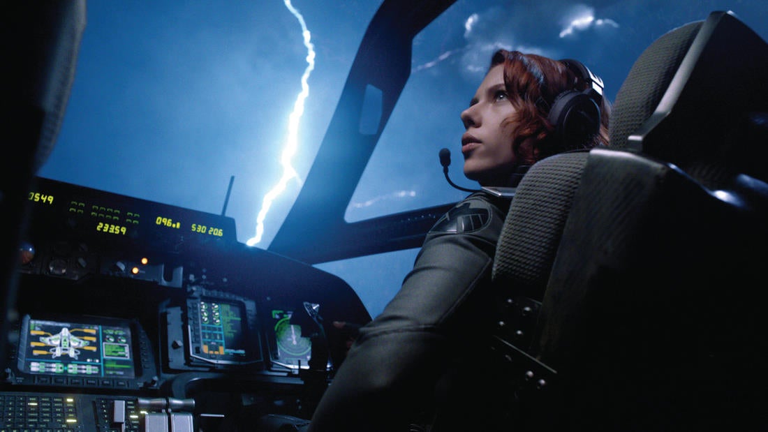 43 Avengers stills explode with lasers, jets, and latex