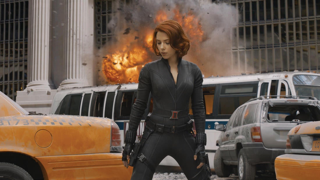 43 Avengers stills explode with lasers, jets, and latex