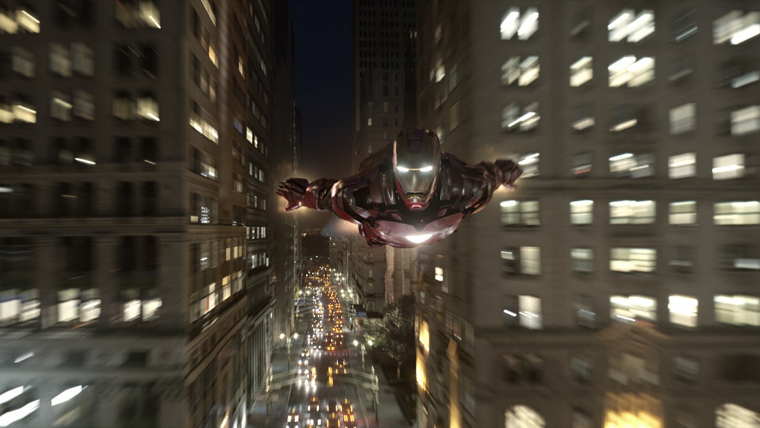 43 Avengers stills explode with lasers, jets, and latex