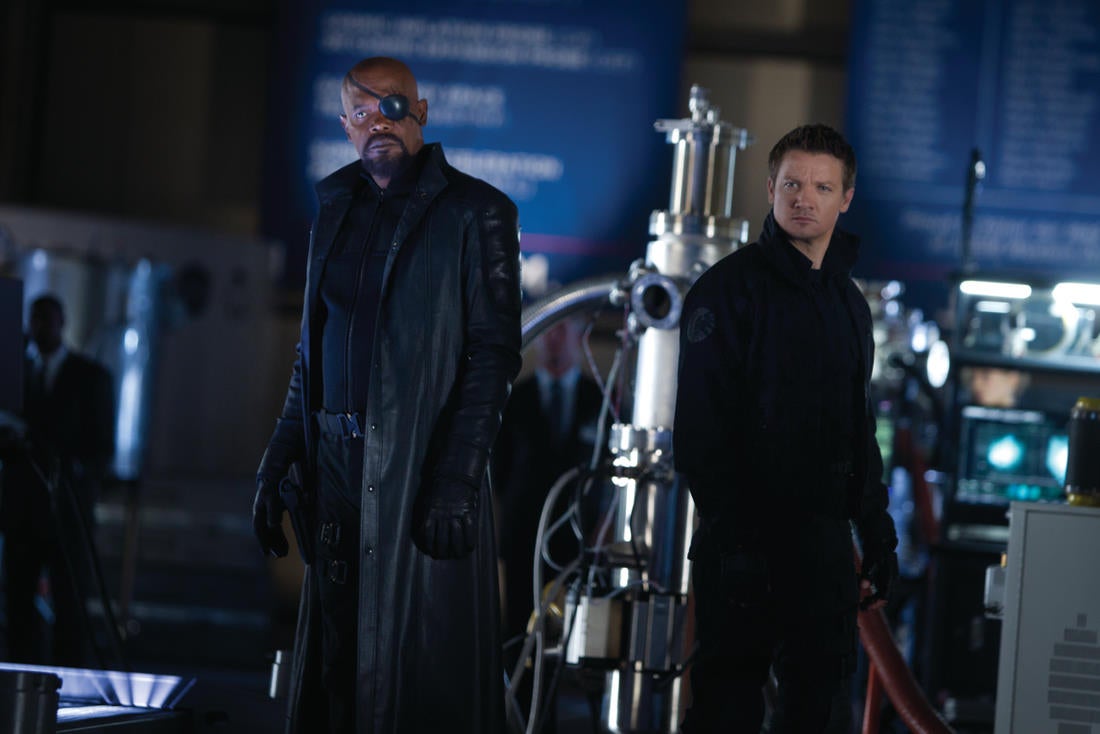 43 Avengers stills explode with lasers, jets, and latex
