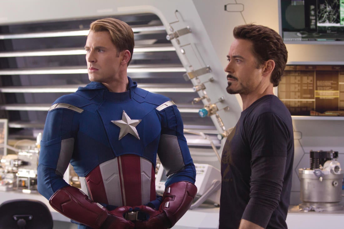 43 Avengers stills explode with lasers, jets, and latex