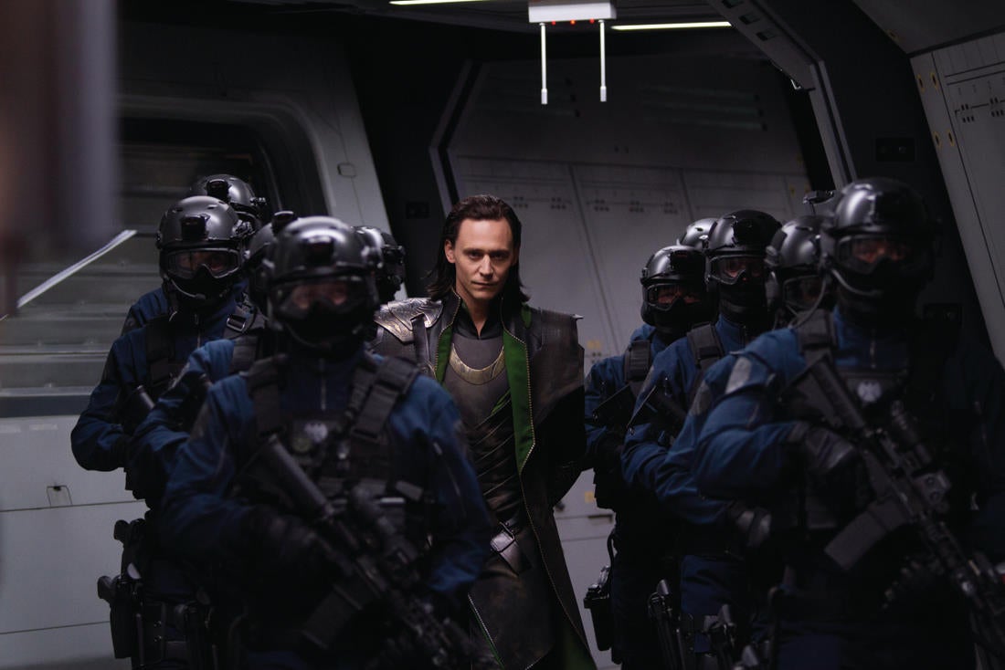 43 Avengers stills explode with lasers, jets, and latex