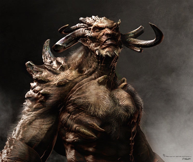 Wrath of the Titans concept art is mythic nightmare fuel