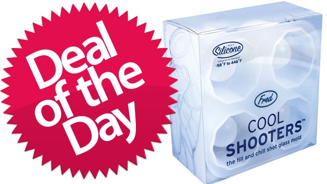 These Shot Glass Ice Molds Are Your Ice-Is-The-New-Glass Deal of the Day
