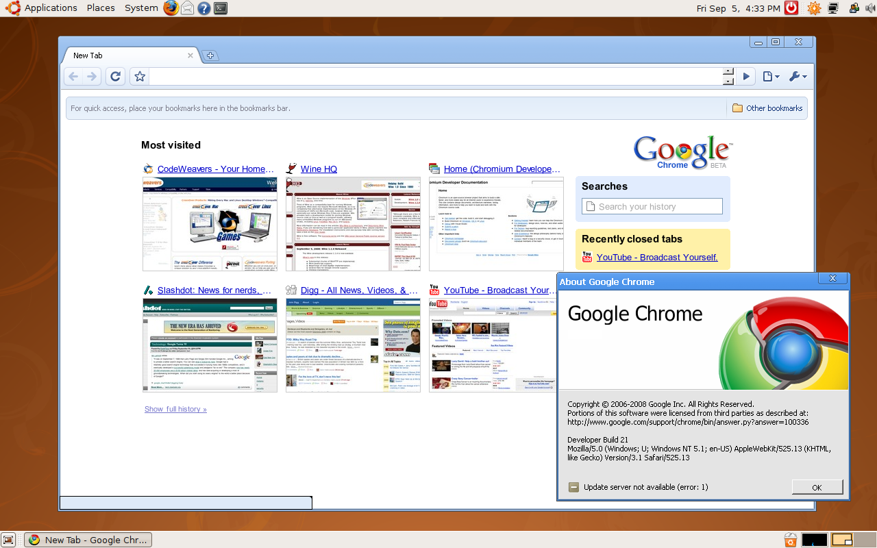 Unofficial Google Chromium Now Available for Mac OS X, Linux