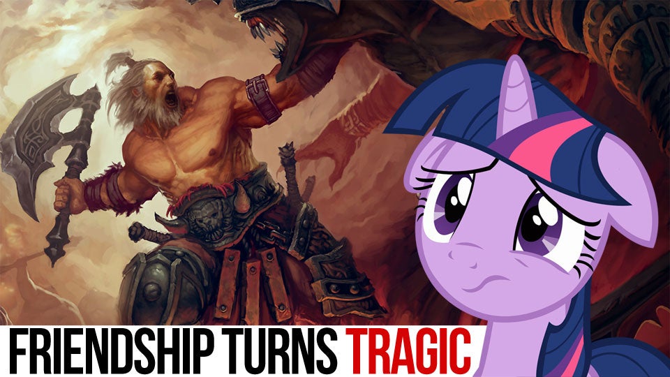 Unlikely Fan Fiction Crossover Battles: When Diablo Meets My Little Pony, Horrible Things Happen