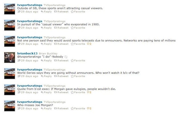 Who Was Behind @TVSportsratings, The Anonymous Twitter Account Hated By Sports TV Executives?