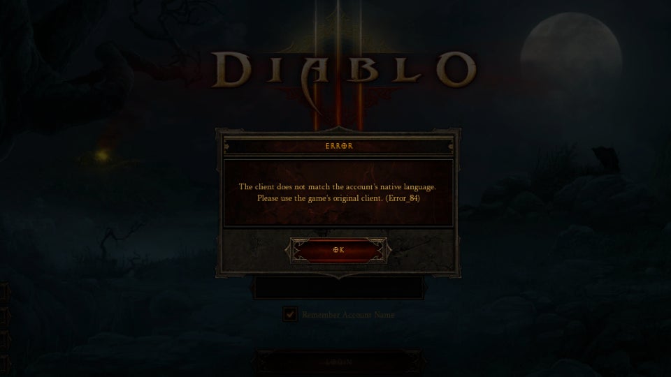When Diablo III Doesn't Speak Your Language