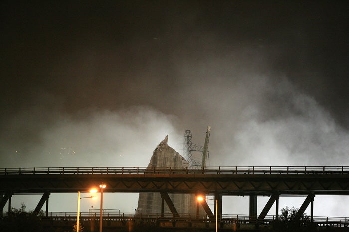 The Pyrotechnic Tragedy of Sheffield's Hyperbolic Cooling Towers